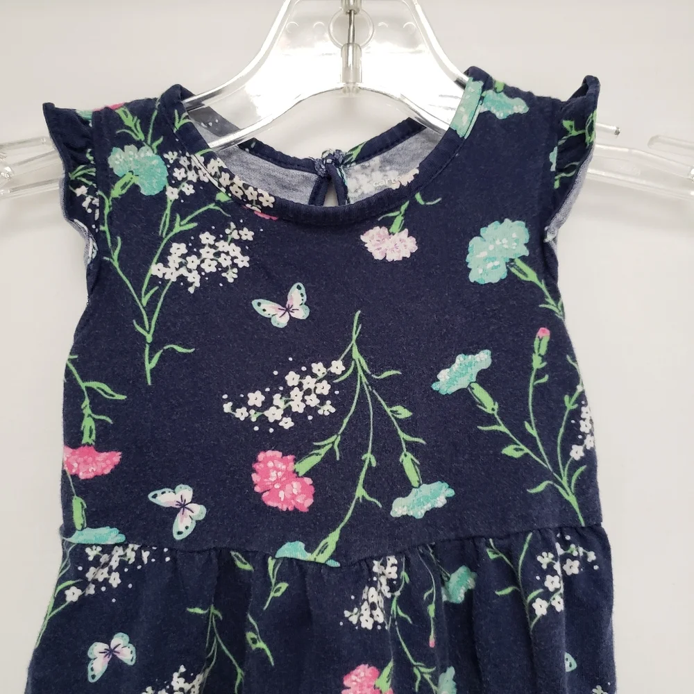 Blue Carter's Floral Dress